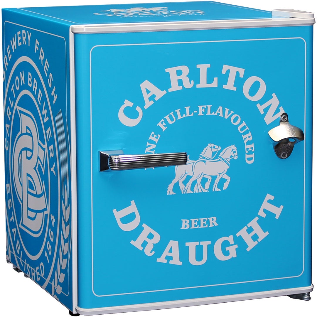 Carlton Draught 'Original' Logo Retro Mini Bar Fridge