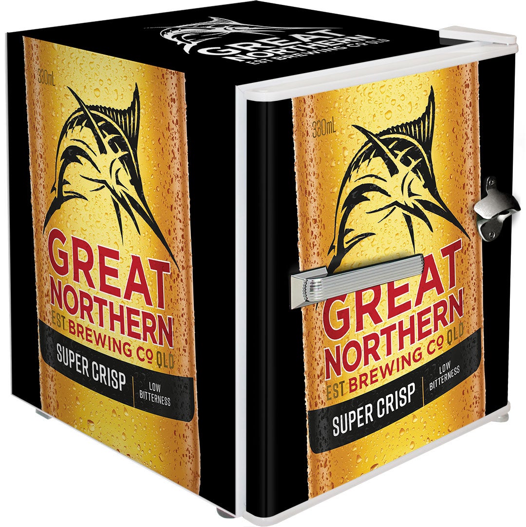 Great Northern Retro Mini Bar Fridge Crisp Design