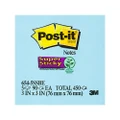 Post-It Super Sticky 654-5SSBE Elec Blue 75 x 75mm Box 4 (70005263523)
