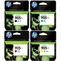 HP No. 905XL Set of 4 High Yield Ink Cartridges (T6M17AA T6M05AA T6M09AA T6M13AA) HP OFFICEJET PRO 6950,HP OFFICEJET PRO 6960,HP OFFICEJET PRO 6970,HP OFFICEJET PRO 6956