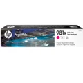 HP No. 981X Magenta Ink Cartridge (L0R10A) HP PAGEWIDE COLOR 556,HP PAGEWIDE COLOR 586
