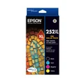 Epson 252XL 4 High Yield Ink Value Pack (C13T253692) EPSON WORK FORCE 3620,EPSON WORK FORCE 3640,EPSON WORK FORCE 7610,EPSON WORK FORCE 7620,EPSON WORK FORCE 7710,EPSON WORK FORCE 7720,EPSON WORK FORCE 7725