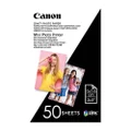 Canon Mini Photo Printer Paper - 50 Sheets (MPPP50) (MPPP50) CANON PV 123,CANON MINI PHOTO PRINTER