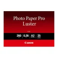 Canon LU101A2 Luster Photo Paper A2 - 25 Sheets (LU101A2)