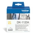 Brother DK-11234 Name Badge Label - 260 (60x86mm Die-Cut) Labels per Roll (DK-11234) BROTHER QL-1100,BROTHER QL-1110NWB,BROTHER QL-700,BROTHER QL-800,BROTHER QL-810W,BROTHER QL-820NWB