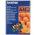 Brother BP-61GLA Premium Glossy Paper A4 20 Sheets, Size:210 x 297mm, Weight:190 gsm (BP-61GLA)