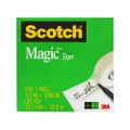 Scotch Magic Tape 810 12mm x 33M Boxed Pack 12 (70016031976)
