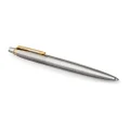 Parker Jotter Stainless Steel Golden Finish Trim Trm Ballpoint Pen (1953206)