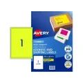 Avery Ship Label L7167FY YL 1UP (35999)