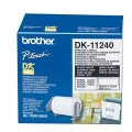 Brother DK-11240 White Label - 102mm x 51mm - 600 Per Roll (DK-11240) BROTHER QL1050,BROTHER QL1060N,BROTHER QL1100,BROTHER QL1110NWB