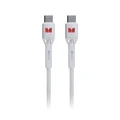 Monster USB-C to USB-C Braided Cable - White 1.2m (MT-1.2MCTOCBW)