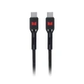 Monster USB-C to USB-C Braided Cable - Black 1.2m (MT-1.2MCTOCBB)