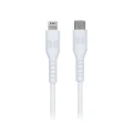 Monster Lightning to USB-C Thermo Plastic Elastometer Cable - White 2m (MT-2MLTOCTW)