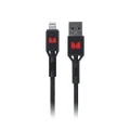 Monster Lightning to USB-A Braided Cable - Black 1.2m (MT-1.2MLTOABB)