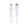 Monster Lightning to USB-C Thermo Plastic Elastometer Cable - White 1.2m (MT-1.2MLTOCTW)