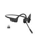 Shokz OpenComm 2 UC Stereo Bone Conduction Bluetooth Headset with Wireless USB-A Adapter (C110-AA-BK-EN)
