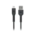 Monster Lightning to USB-A Thermo Plastic Elastometer Cable - Black 2m (MT-2MLTOATB)