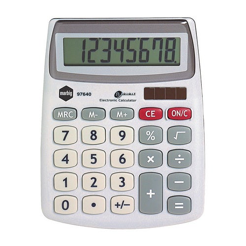 Marbig Calculator Compact Desktop 8 Digit (97640)