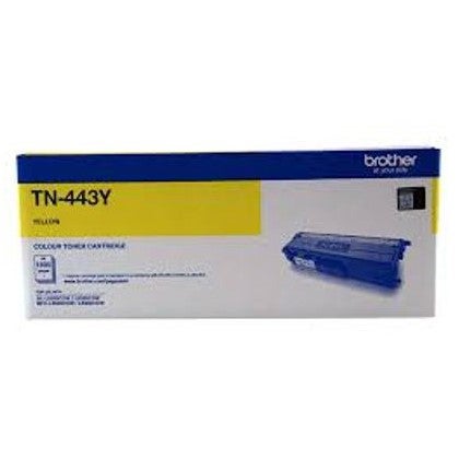 Brother TN-443 High Yield Yellow Toner Cartridge (TN-443Y) BROTHER HL L8260CDW,BROTHER HL L8360CDW,BROTHER MFC L8690CDW,BROTHER MFC L8900CDW