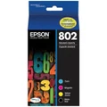 Epson 802 Black, Cyan, Magenta & Yellow Colour Pack (C13T355692) EPSON WORKFORCE PRO WF 4720,EPSON WORKFORCE PRO WF 4740,EPSON WORKFORCE PRO WF 4745