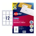 Avery Laser Label Address Quick Peel L7164 63.5x72mm - 12Up Pack 100 (959005)