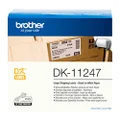 Brother DK-11247 White Label - 180 (103x164mm) Labels per Roll (DK-11247) BROTHER QL1050,BROTHER QL1060N,BROTHER QL1100,BROTHER QL1110NWB