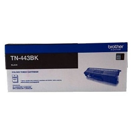 Brother TN-443 High Yield Black Toner Cartridge (TN-443BK) BROTHER HL L8260CDW,BROTHER HL L8360CDW,BROTHER MFC L8690CDW,BROTHER MFC L8900CDW