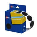 Avery Dispenser Dot Sticker Black 24mm - 500 Labels per Roll (937250)