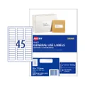 Avery General Use Label L7516GU 58x17.8mm - 45Up Pack 100 (938212)