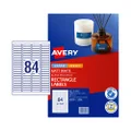 Avery Label Multi-purpose L7656 46x11.11mm - 84Up Pack 25 (959018)