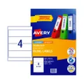 Avery LIP Label Filing L7171 200x60mm - 4Up Pack 25 (959035)