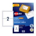 Avery Label Ship White L7168 199.6x143.5mm - 2Up Pack 10 (959401)