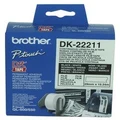 Brother DK-22211 White Roll - 29mm x 15.24m Film Roll (DK-22211) BROTHER QL500,BROTHER QL550,BROTHER QL570,BROTHER QL650TD,BROTHER QL700,BROTHER QL750NW,BROTHER QL800,BROTHER QL810W,BROTHER QL820NWB,BROTHER QL1050,BROTHER QL1060N,BROTHER QL1100,BROTHER QL1110NWB