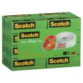 Scotch Magic Tape 810-8PK-BXD 19mm x 25M Boxed Pack 6 (70005190460)