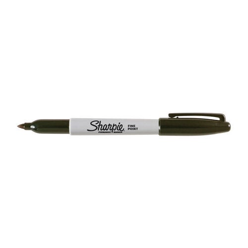 Sharpie Fine Point Permanent Marker Black Box 12 (30051) (30051)