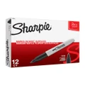 Sharpie Super Fine Point Permanent Marker Black Box 12 (33001) (33001)