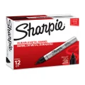 Sharpie Metal Permanent Marker Bullet Tip Black Box 12 (S20093047) (S20093047)