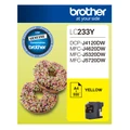 Brother LC-233Y Yellow Ink Cartridge (LC-233Y) BROTHER DCP J4120DW,BROTHER MFC J4620DW,BROTHER MFC J5320DW,BROTHER MFC J5720DW,BROTHER MFC J880DW,BROTHER MFCJ680DW,BROTHER DCPJ562DW