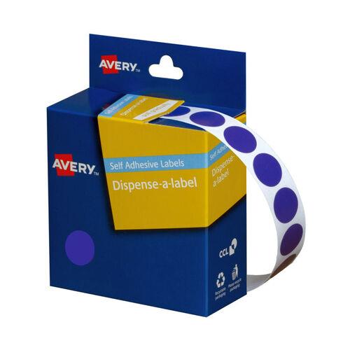 Avery Dispenser Do Sticker Blue 14mm - 1050 Labels per Roll (937236)