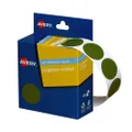 Avery Dispenser Dot Sticker Green 24mm - 500 Labels per Roll (937246)