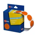 Avery Dispenser Dot Sticker Orange 24mm - 500 Labels per Roll (937248)