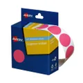 Avery Dispenser Dot Sticker Pink 24mm - 500 Labels per Roll (937249)