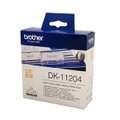 Brother DK-11204 White Label - 17mm 54mm - 400 CON-Labels Per Roll (DK-11204) BROTHER QL500,BROTHER QL550,BROTHER QL570,BROTHER QL650TD,BROTHER QL700,BROTHER QL750NW,BROTHER QL800,BROTHER QL810W,BROTHER QL820NWB,BROTHER QL1050,BROTHER QL1060N,BROTHER QL1100,BROTHER QL1110NWB