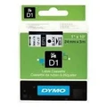 Dymo D1 Label Cassette 24mmx7m (SD53713) - Black on White (S0720930) DSD53713,DYMO LABELMANAGER 500TS,DYMO LABELWRITER 450 DUO,DYMO LABELMANAGER WIRELESS PNP