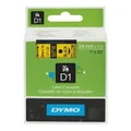 Dymo D1 Label Cassette 24mmx7m (SD53718) - Black on Yellow (S0720980) DSD53718,DYMO LABELMANAGER 500TS,DYMO LABELWRITER 450 DUO,DYMO LABELMANAGER WIRELESS PNP
