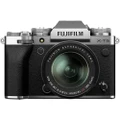 Fujifilm X-T5 Silver Mirrorless Camera Kit w/ XF 18-55mm f/2.8-4 lens