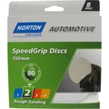 Norton S / Grip Disc - 80 Grit, 150mm, 5 Pack
