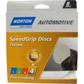 Norton S / Grip Disc - 320 Grit, 150mm, 5 Pack