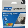 Norton S / Grip Disc - 80 Grit, 125mm, 5 Pack