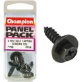 Champion Hex Self Tapping Screw - 12G, PP48, Panel Pack